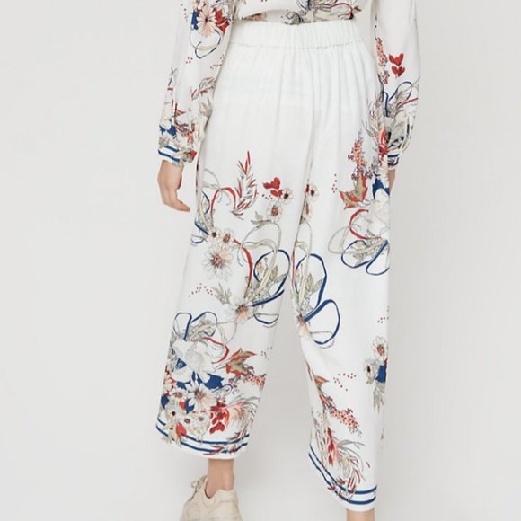 ARITZIA Little Moon hazel cropped wide leg pants - Picture 2 of 11